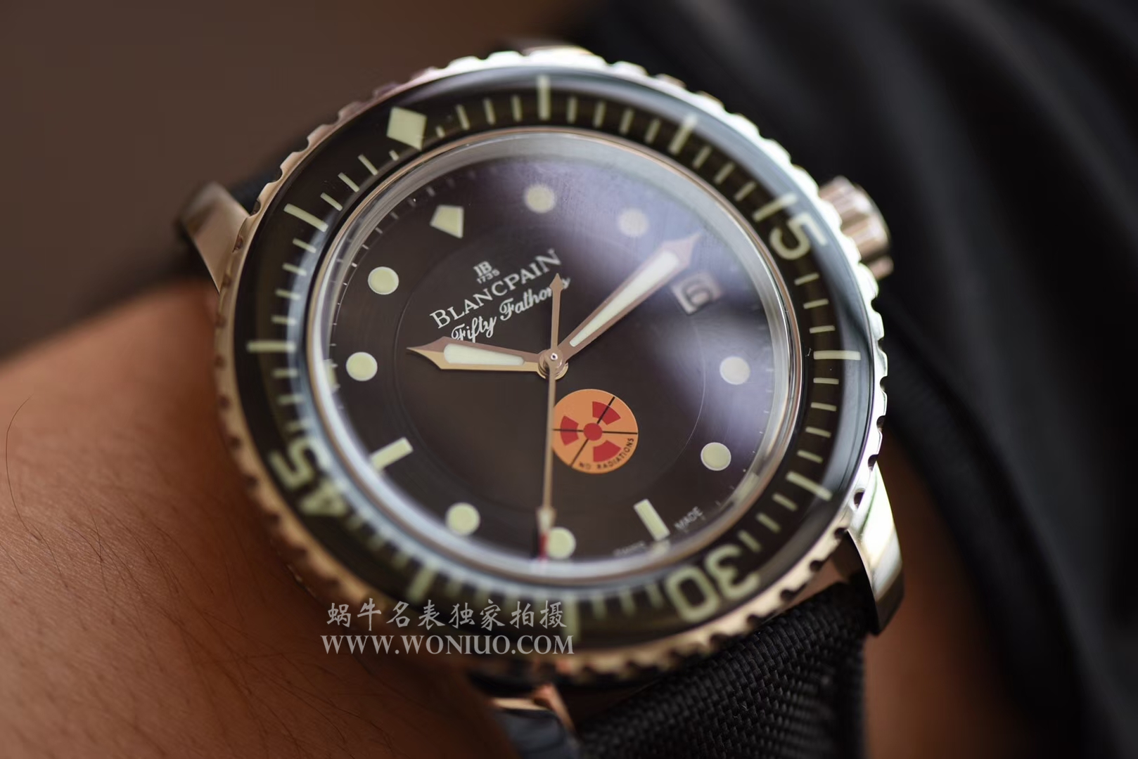 【ZF Perfect  High quality  Replica Watches 】Blancpain  Fifty Fathoms 系列5015B-1130-52生化危机版本 wrist watches  / BP029