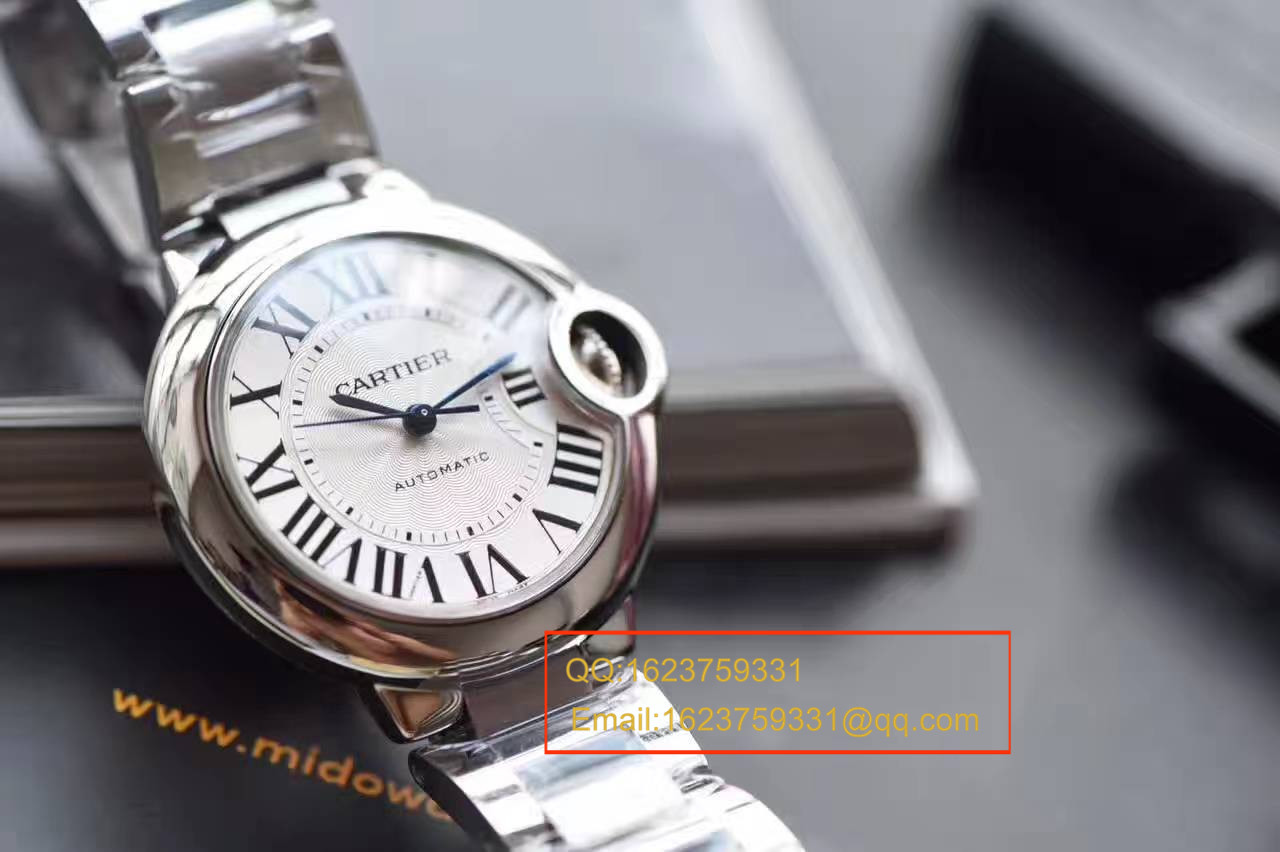 【HBBV6 Perfect  High quality  Replica Watches 】 Cartier  蓝气球系列W6920085女士33毫米机械 wrist watches  / KDY109