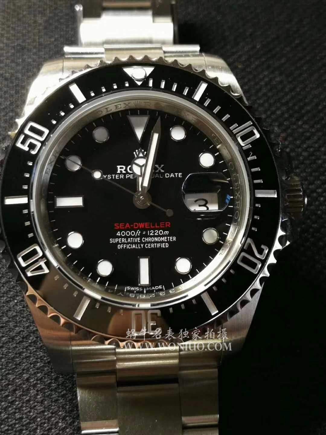 【独家 Video analysis AR Perfect  High quality  Replica Watches 】 Rolex ROLEX海使型系列Rolex Sea-Dweller 50周年126600 单红43毫米 wrist watches  / RBG194