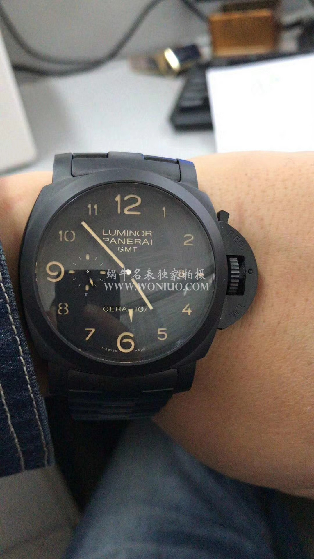 【 Video analysis VS Perfect  High quality  Replica Watches 】Panerai LUMINOR 1950系列PAM00438全 Composite  wrist watches  / VSBFPAM00438