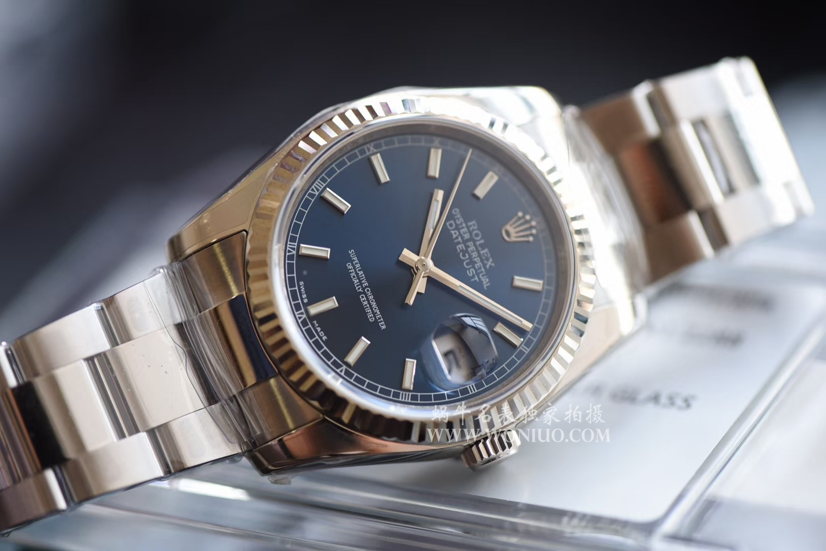 【AR Perfect  High quality  Replica 表】 Rolex   Datejust 36系列116200-72600蓝盘 wrist watches  / RBD203