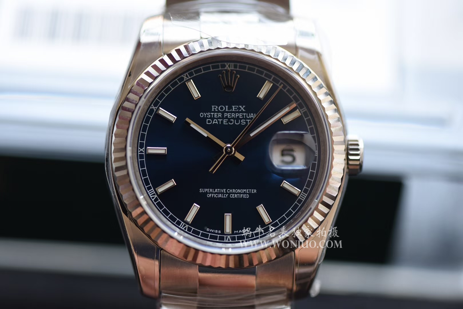 【AR Perfect  High quality  Replica 表】 Rolex   Datejust 36系列116200-72600蓝盘 wrist watches  / RBD203