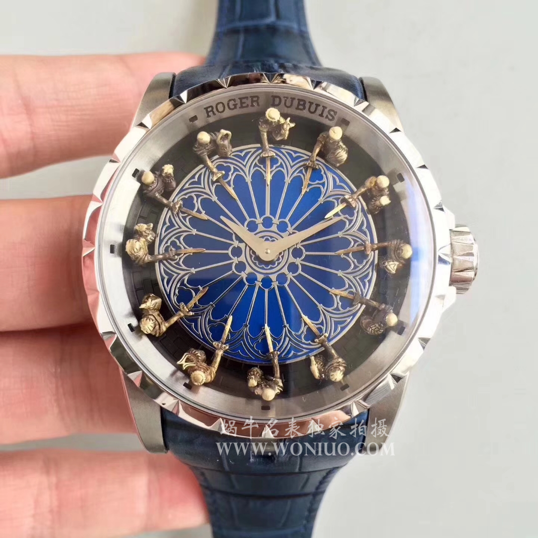 【独家 Video analysis ZZ Perfect  Replica Watches 】罗杰杜彼EXCALIBUR（王者系列）系列12圆桌骑士RDDBEX0495 wrist watches  / LJ005