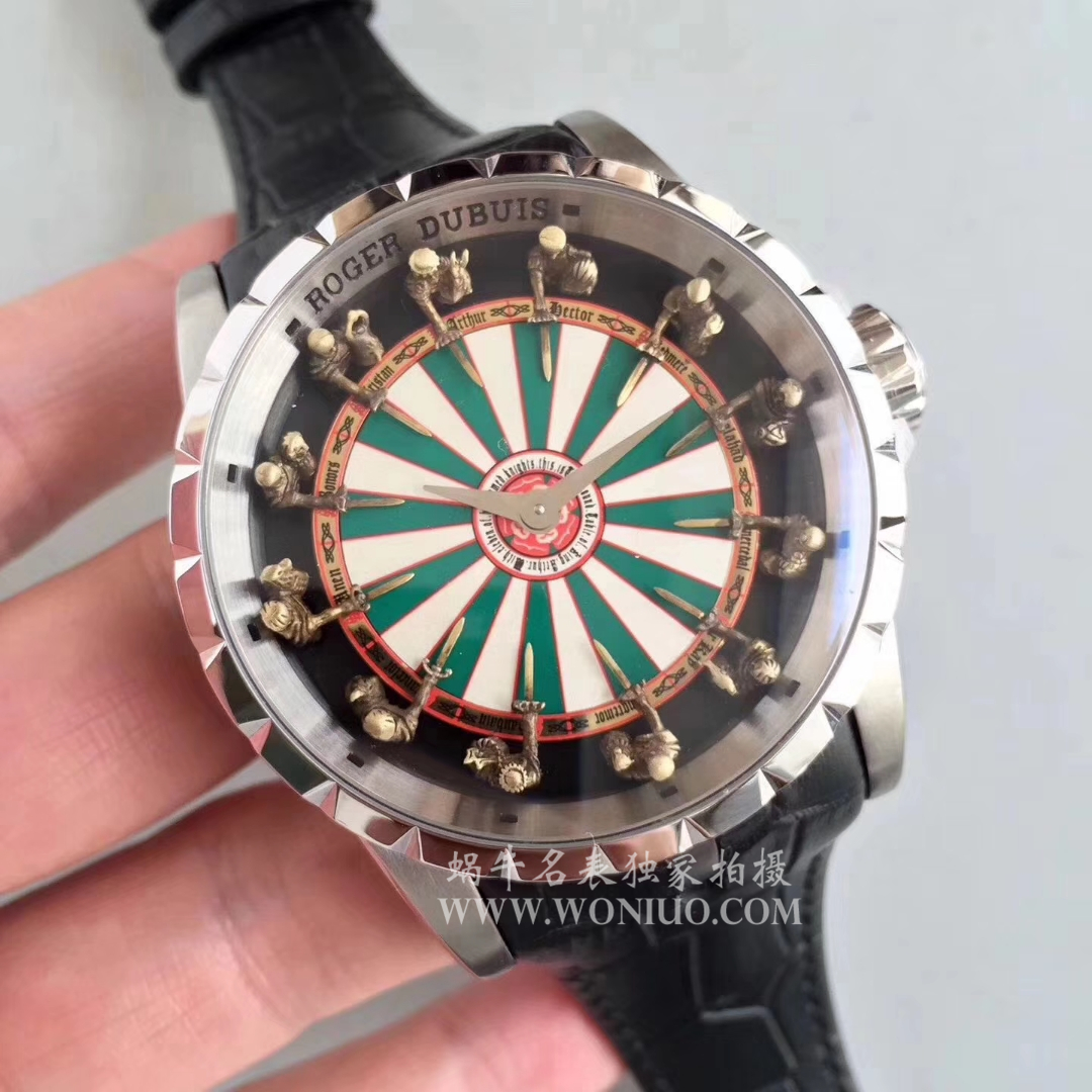 【独家 Video analysis ZZ Perfect  Replica Watches 】罗杰杜彼EXCALIBUR（王者系列）系列12圆桌骑士RDDBEX0495 wrist watches  / LJ005