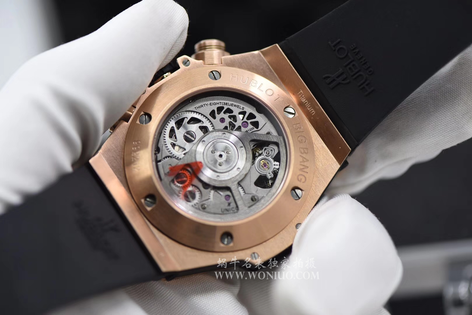 【JB Perfect  High quality  Replica Watches 】 hublot BIG BANG系列411.OX.1180.RX镂空 wrist watches  / YB054