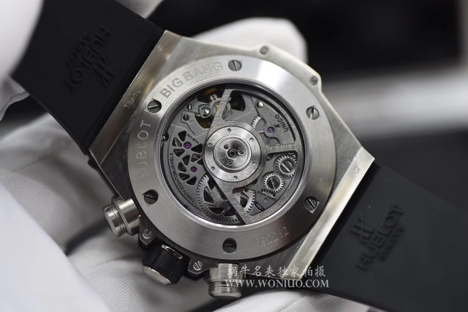 【JB Perfect  Replica Watches 】 hublot BIG BANG系列411.NM.1170.RX镂空 wrist watches  / YB055