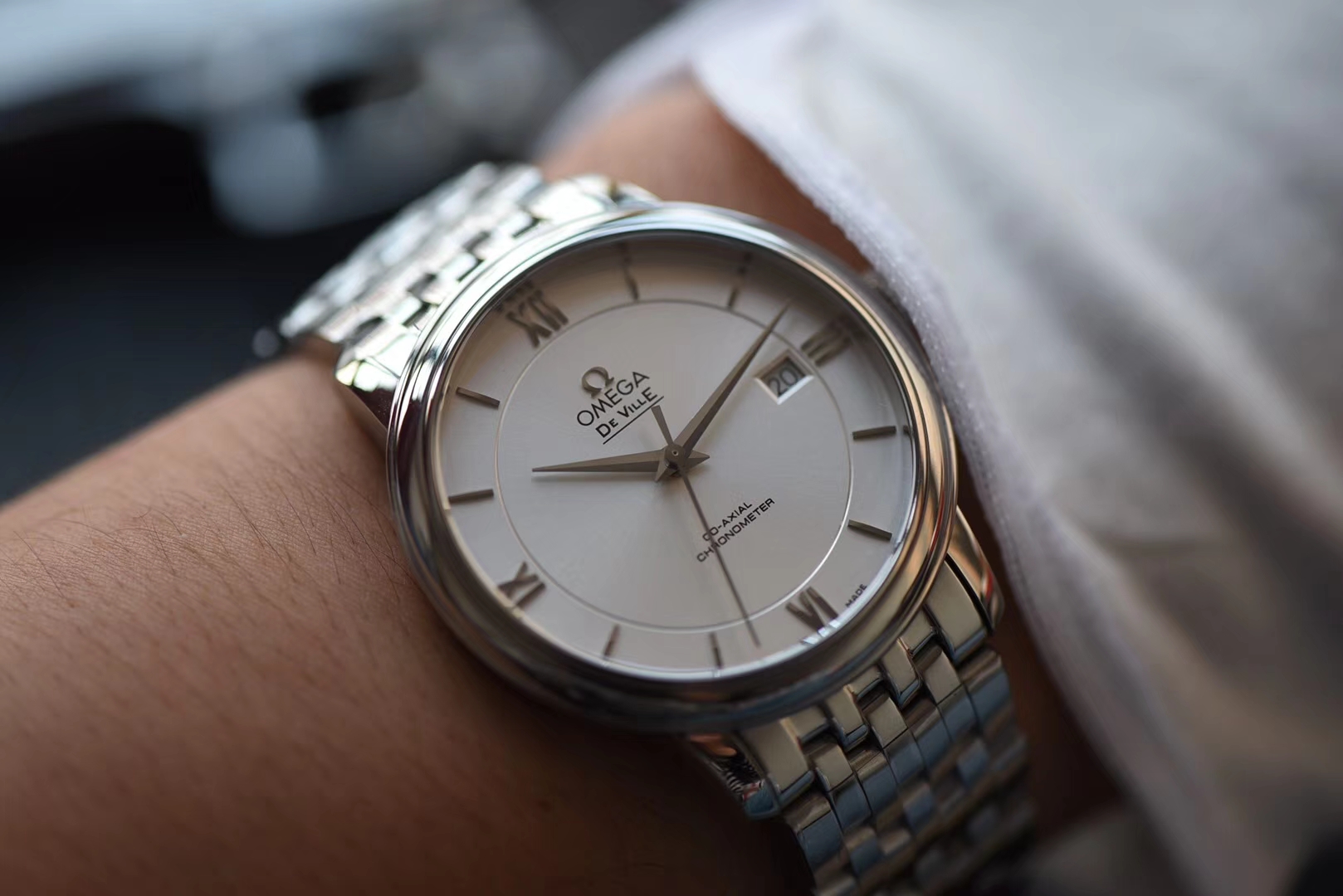 【实拍图鉴赏】MK Factory 1:1 High quality  Replica Watches 之OMEGA碟飞系列424.13.40.20.02.001商务正装男表 / M218