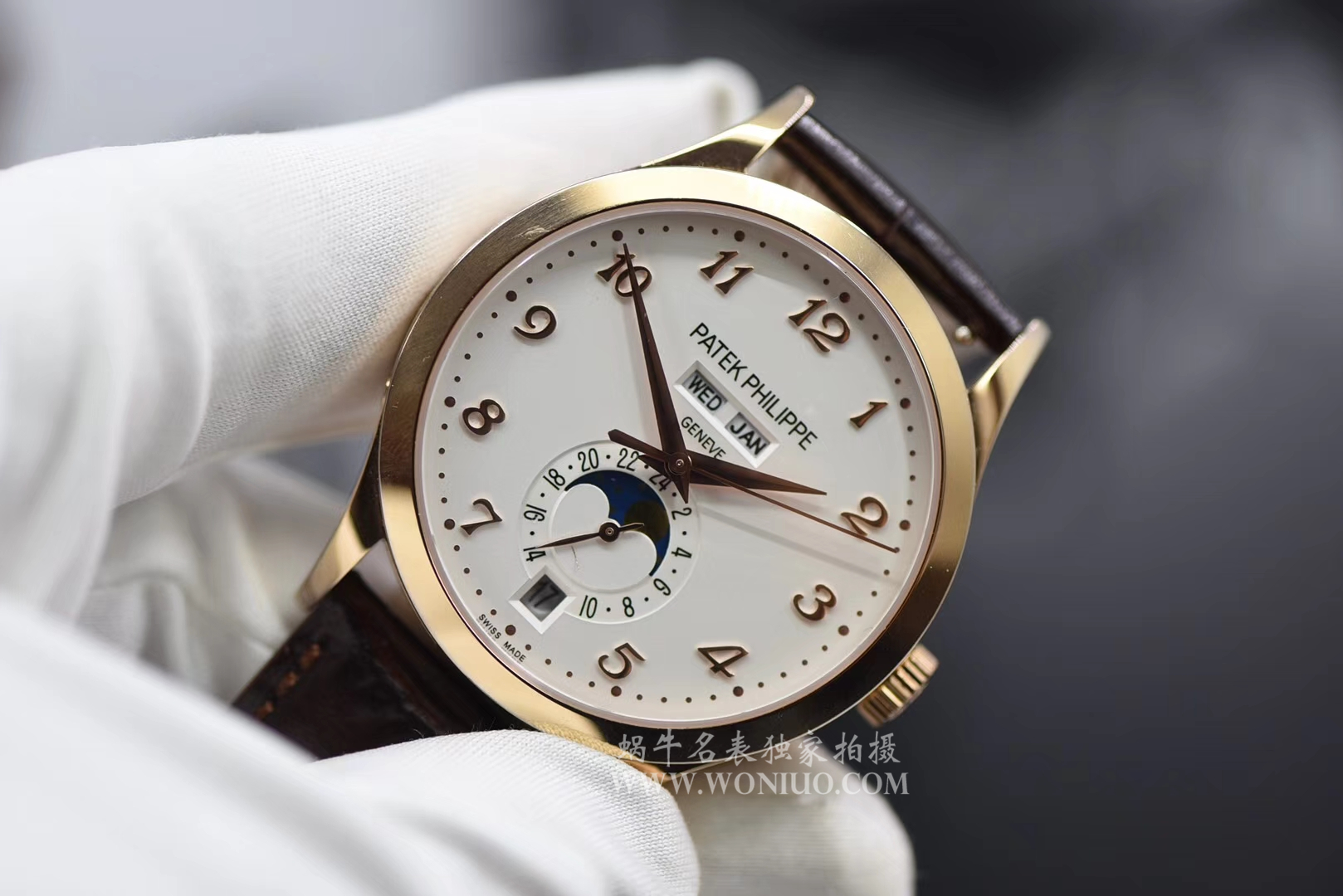【台湾 Factory 1:1 High quality  Replica Watches 】 PATEK PHILIPPE 复杂功能计时系列5396R-011 wrist watches  / BD171