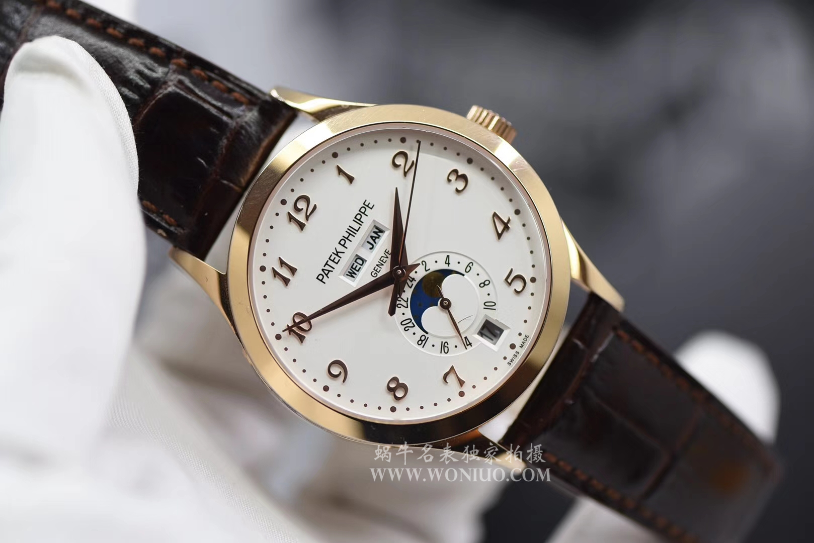 【台湾 Factory 1:1 High quality  Replica Watches 】 PATEK PHILIPPE 复杂功能计时系列5396R-011 wrist watches  / BD171