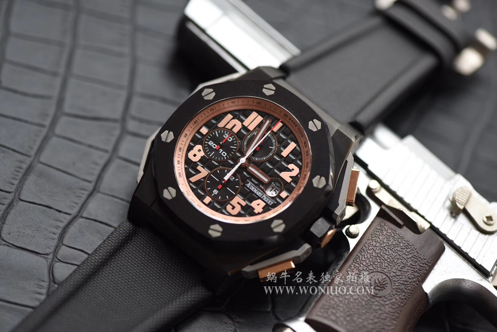【JF Factory 1:1 High quality  Replica Copy  Watches 】Audemars Piguet  Royal Oak Offshore 系列施瓦辛格26378IO.OO.A001KE.01 wrist watches  / AP074