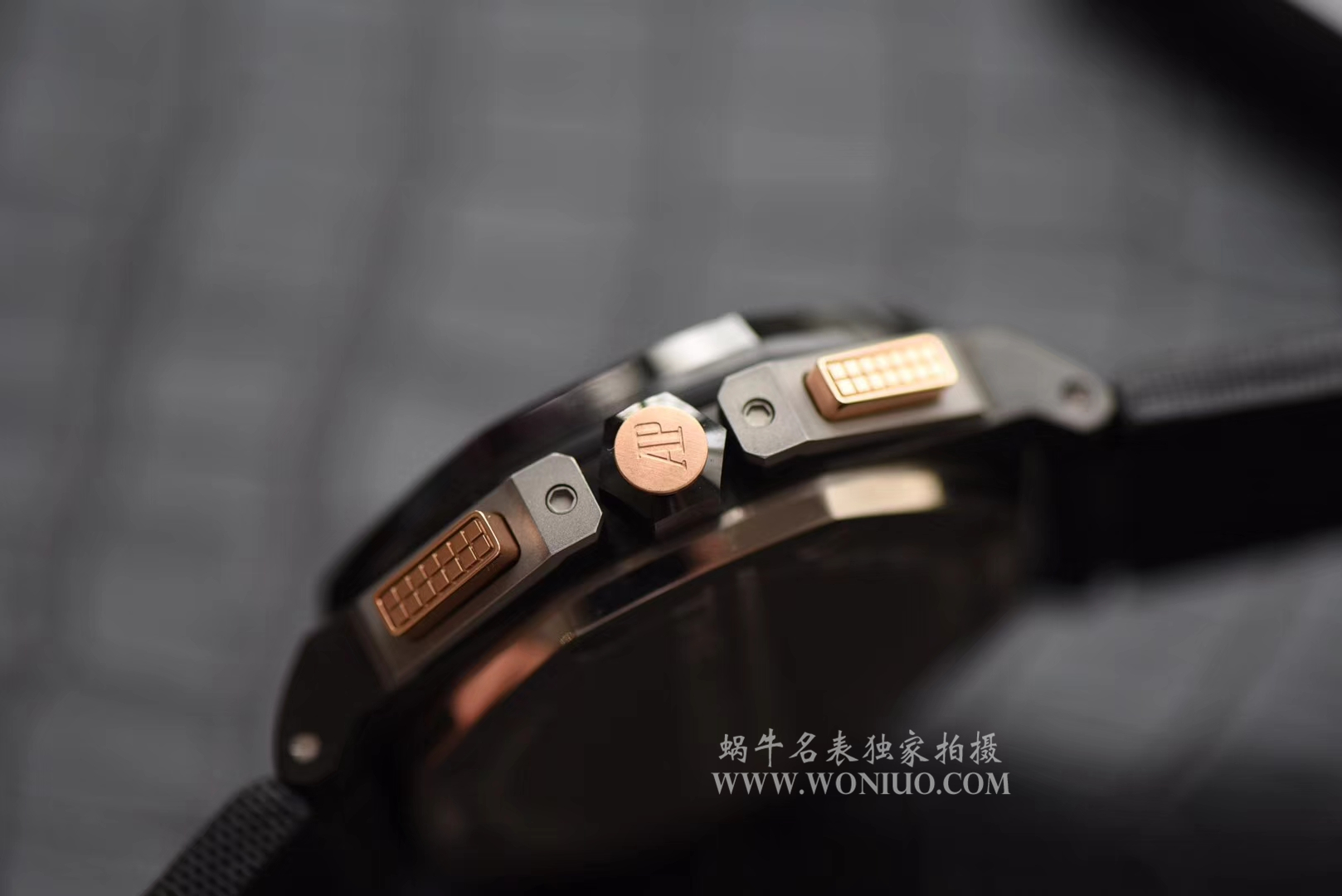 【JF Factory 1:1 High quality  Replica Copy  Watches 】Audemars Piguet  Royal Oak Offshore 系列施瓦辛格26378IO.OO.A001KE.01 wrist watches  / AP074