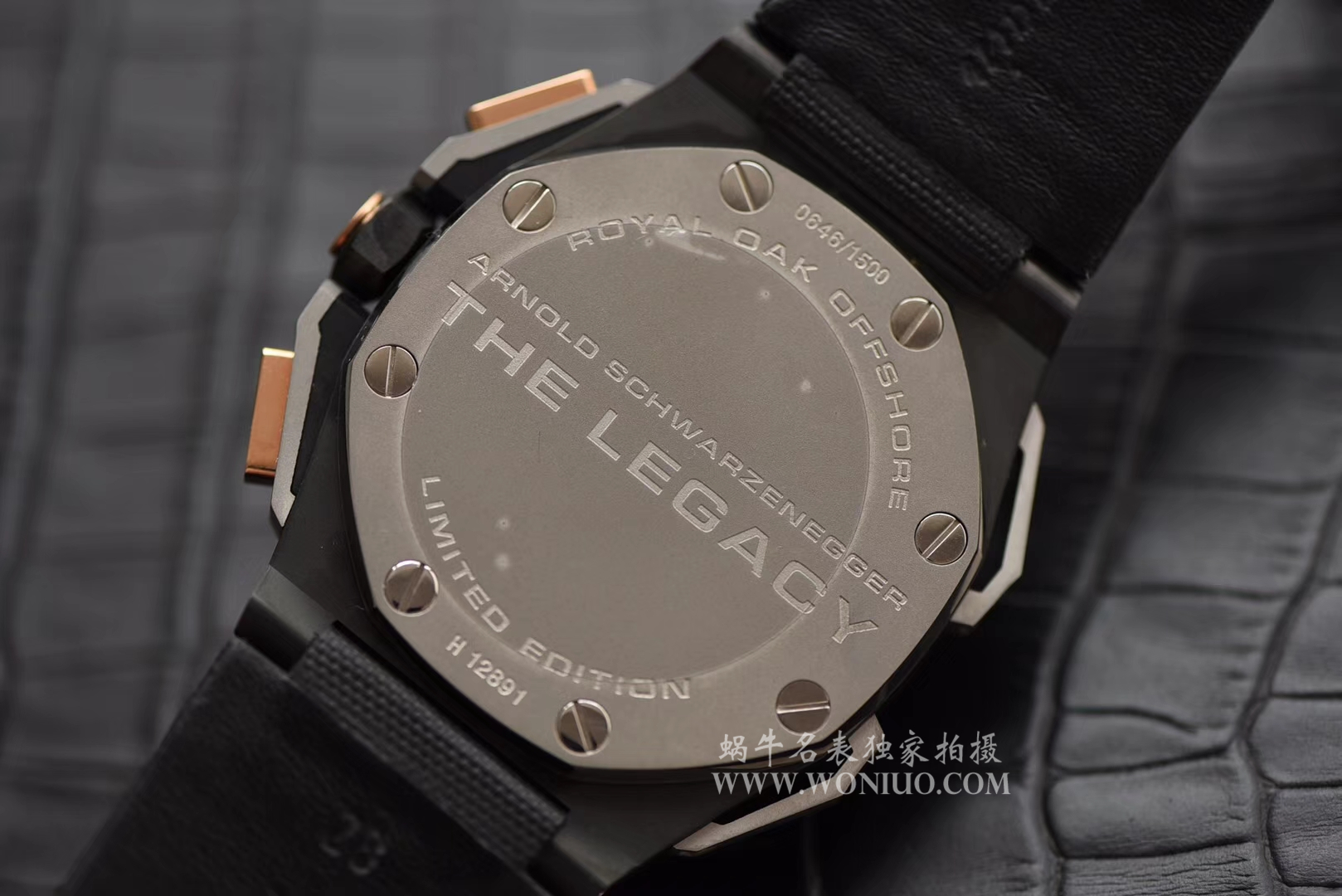【JF Factory 1:1 High quality  Replica Copy  Watches 】Audemars Piguet  Royal Oak Offshore 系列施瓦辛格26378IO.OO.A001KE.01 wrist watches  / AP074
