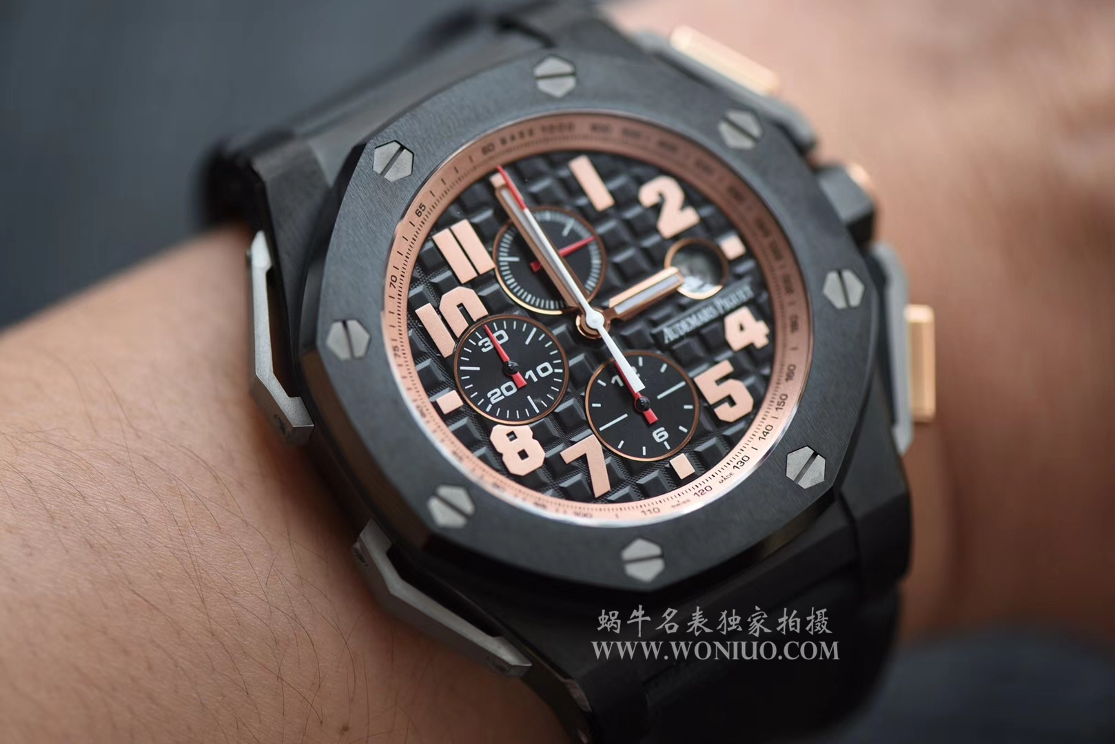 【JF Factory 1:1 High quality  Replica Copy  Watches 】Audemars Piguet  Royal Oak Offshore 系列施瓦辛格26378IO.OO.A001KE.01 wrist watches  / AP074