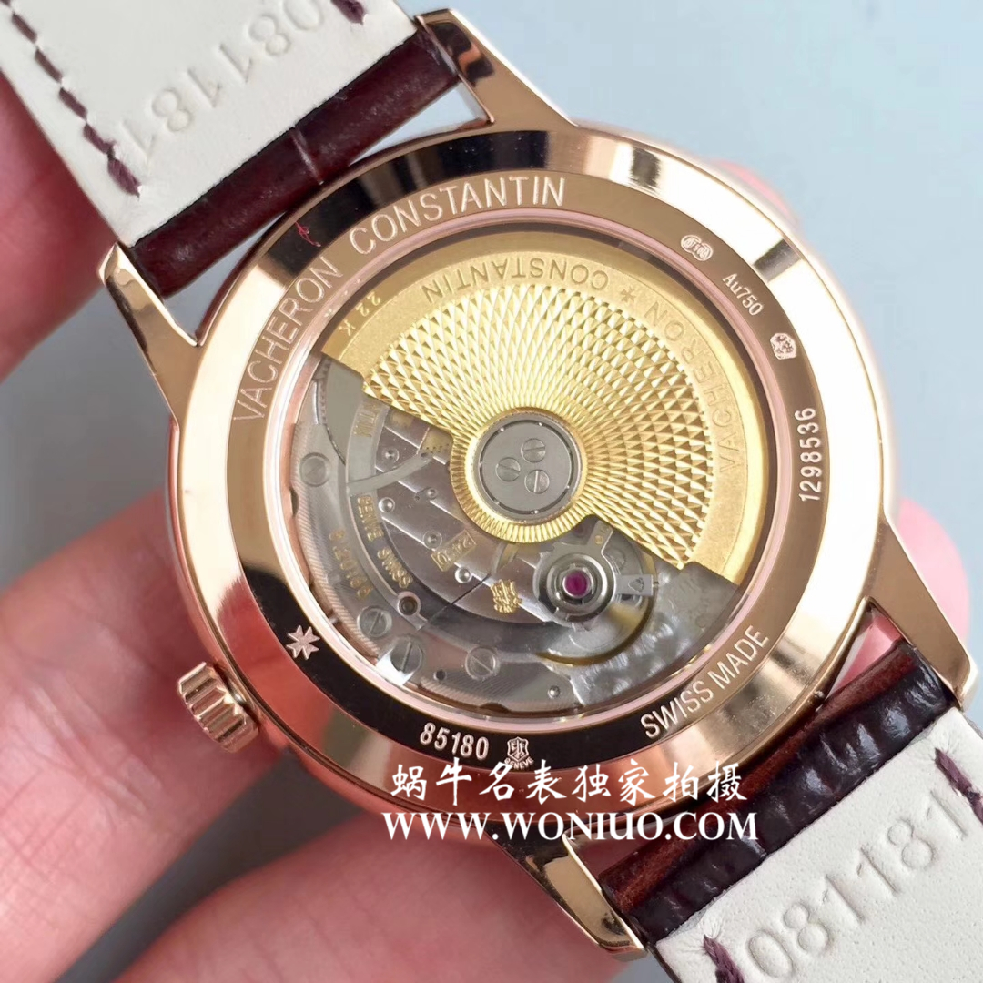 【MK Perfect  High quality  Replica Watches 】Vacheron Constantin  传承系列85180/000R-9248 wrist watches  / JS138