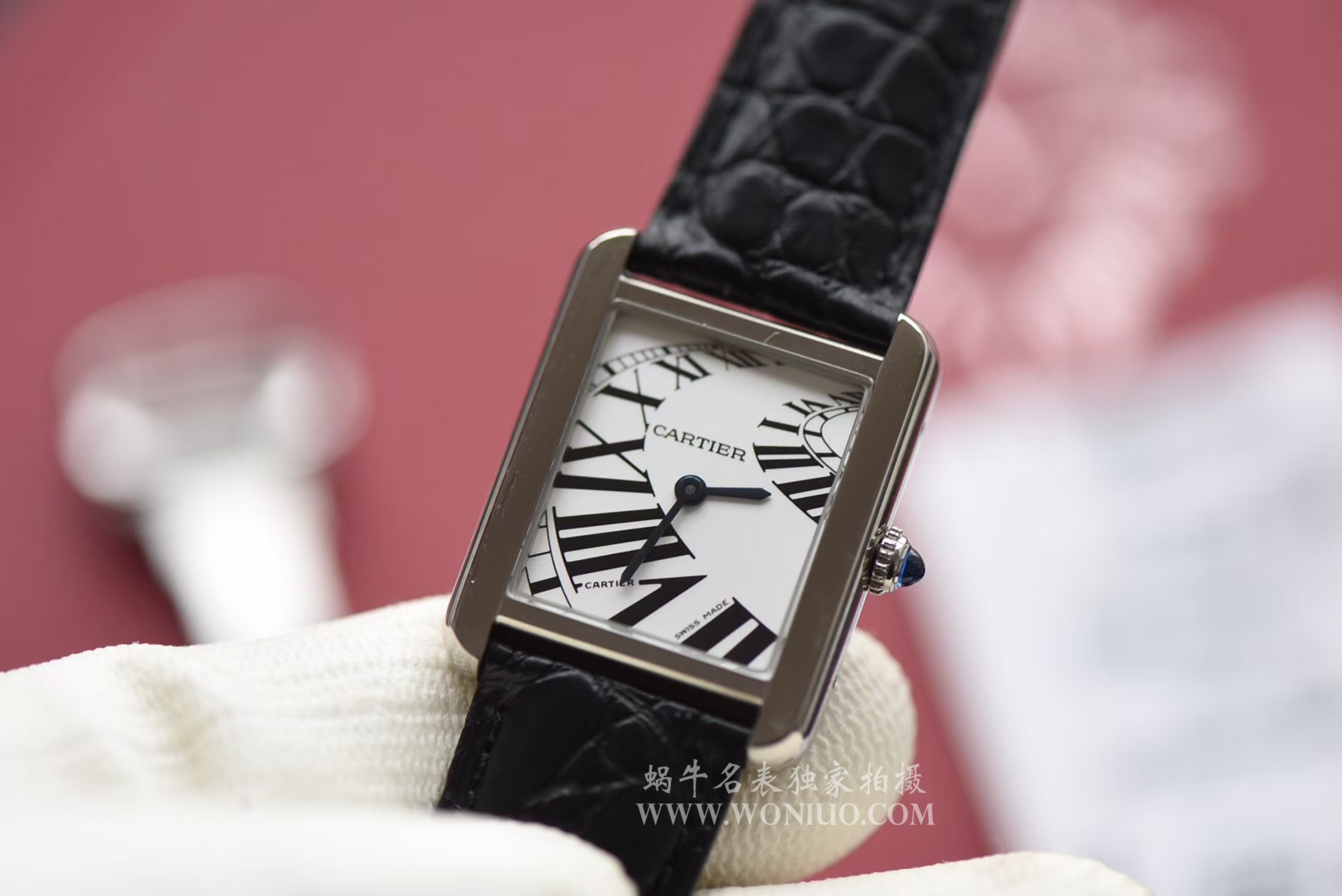 【K11 Perfect  High quality  Replica Watches 】 Cartier  SOLO TANK SOLO坦克系列W5200018小号女士石英 wrist watches  / K143