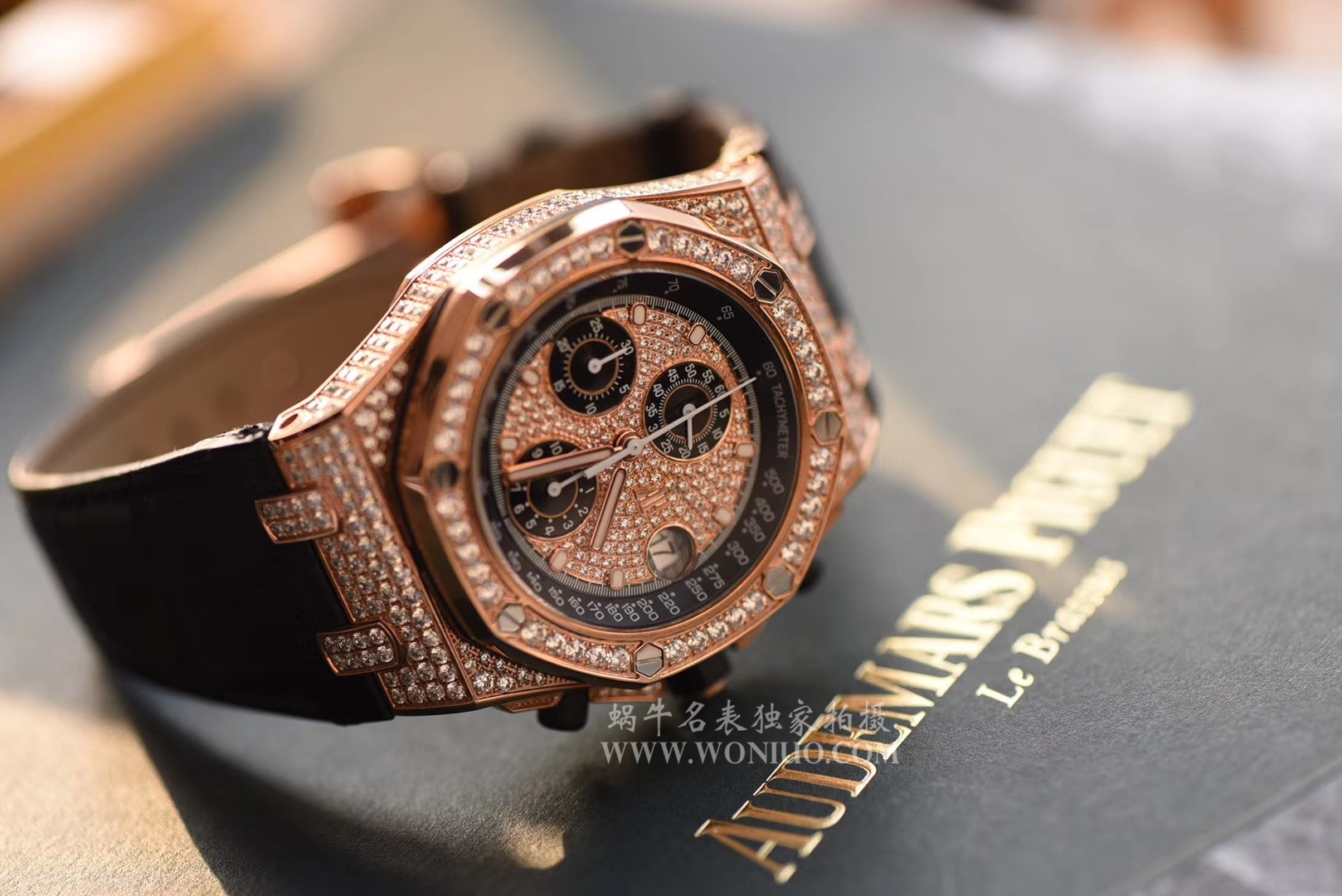 【JF Factory  Perfect  Replica Copy  Watches 】Audemars Piguet 满天星 Royal Oak Offshore 系列26067OR.ZZ.D002CR.01机械 wrist watches  / AP054