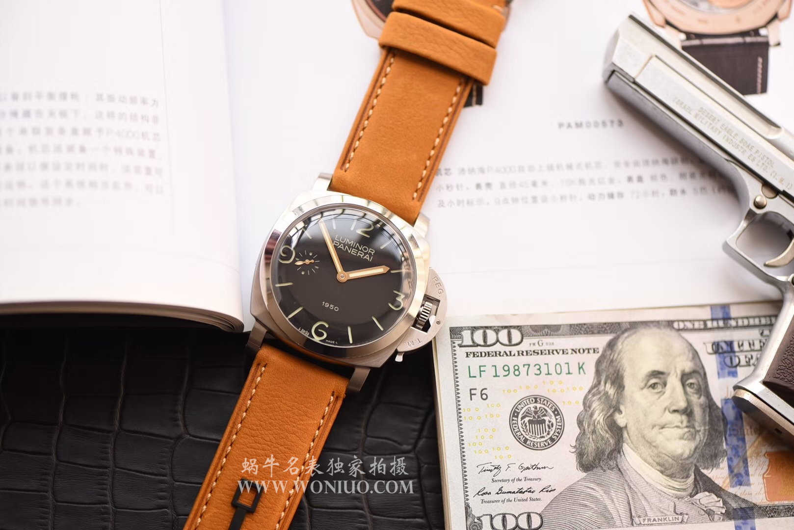 【NOOB Factory  Perfect  High quality  Replica Watches 】Panerai 限量珍藏款系列PAM00127 wrist watches  / NBAPAM00127