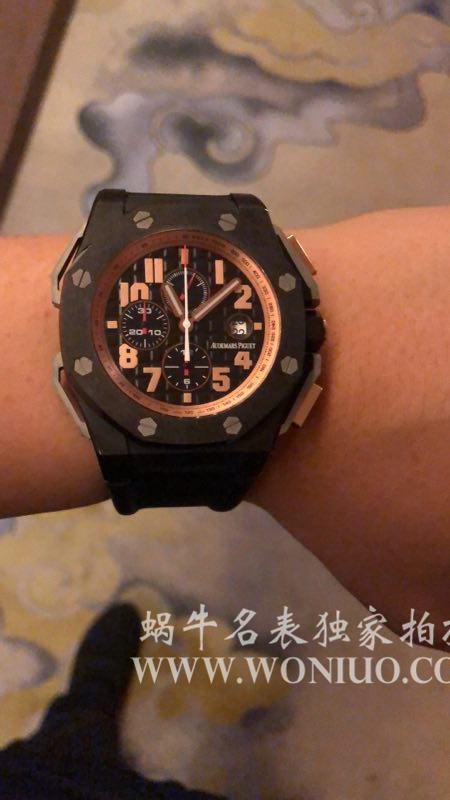 【JF Factory 1:1 High quality  Replica Copy  Watches 】Audemars Piguet  Royal Oak Offshore 系列施瓦辛格26378IO.OO.A001KE.01 wrist watches  / AP074