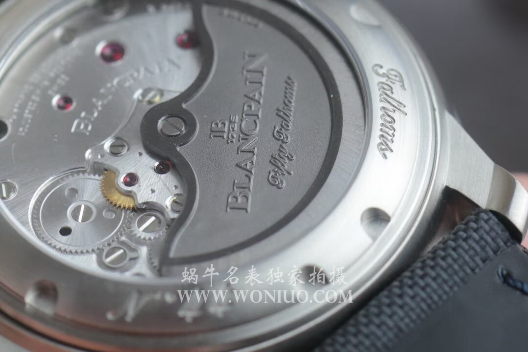 【ZF Perfect  High quality  Replica Watches 】Blancpain  Fifty Fathoms 系列5015-12B40-O52A蓝面背透 wrist watches  / BP038