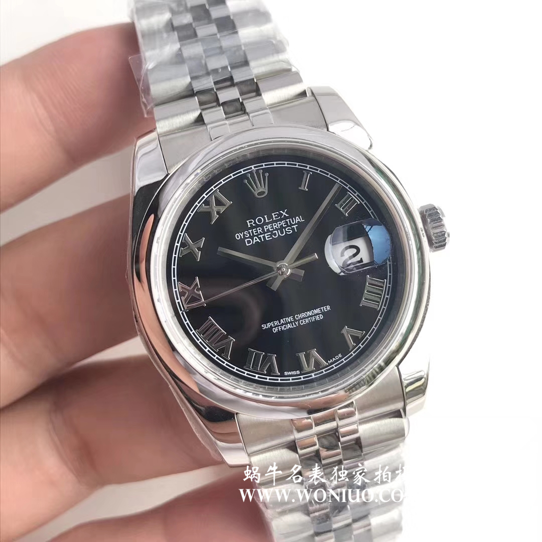 【AR Perfect  High quality  Replica 表】 Rolex   Datejust 36系列116200-72600蓝盘 wrist watches  / RBD203
