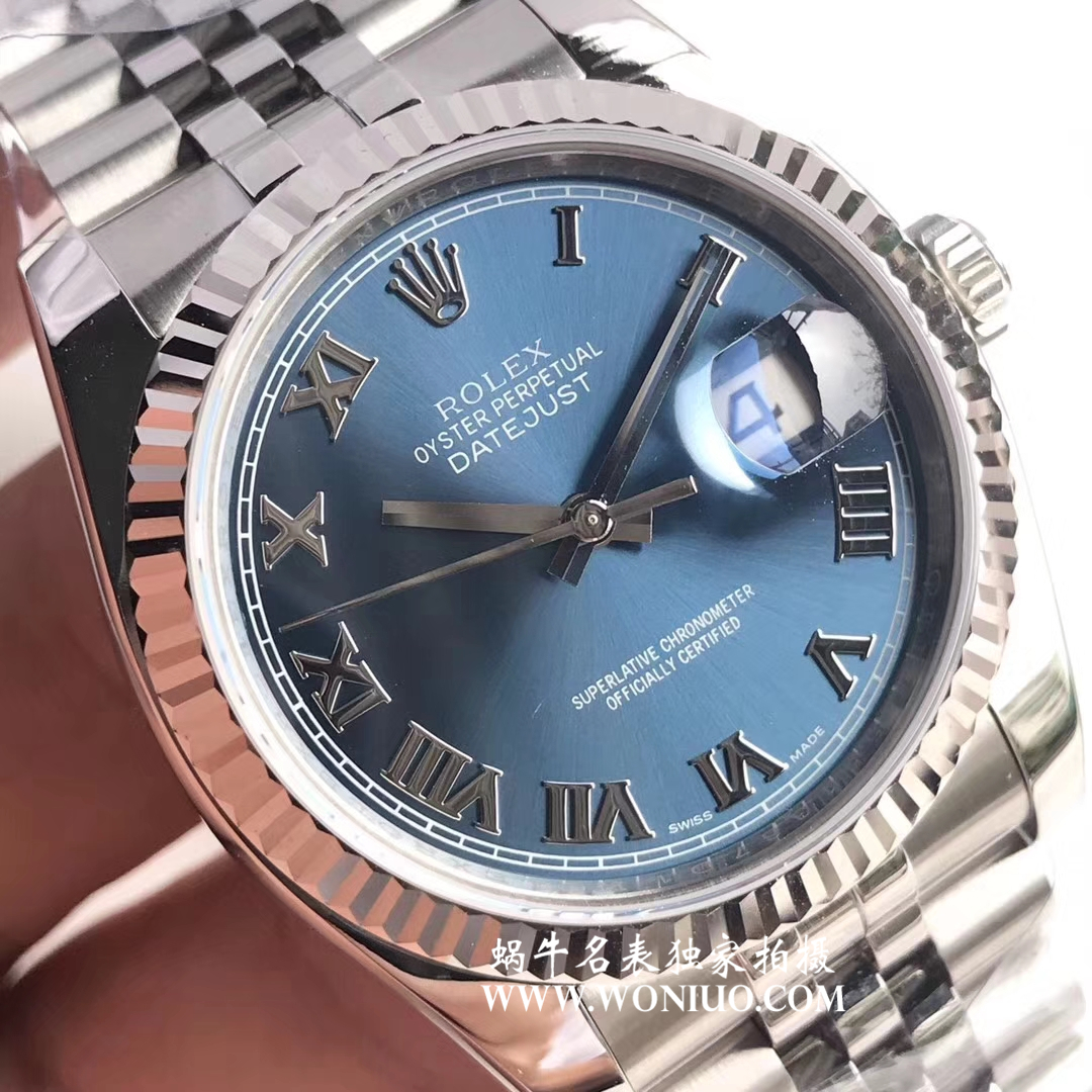 【AR Perfect  High quality  Replica 表】 Rolex   Datejust 36系列116200-72600蓝盘 wrist watches  / RBD203