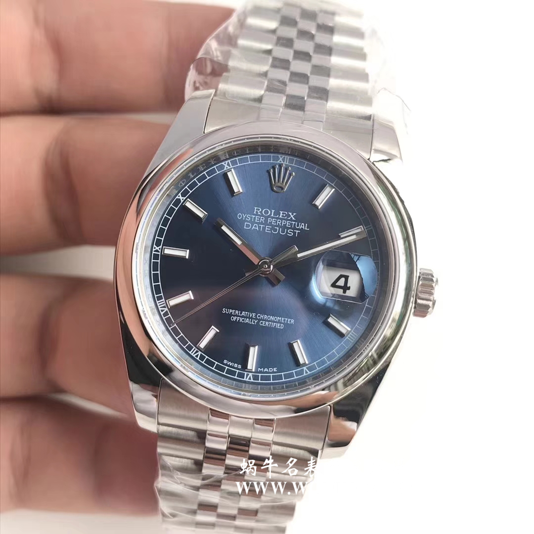 【AR Perfect  High quality  Replica 表】 Rolex   Datejust 36系列116200-72600蓝盘 wrist watches  / RBD203