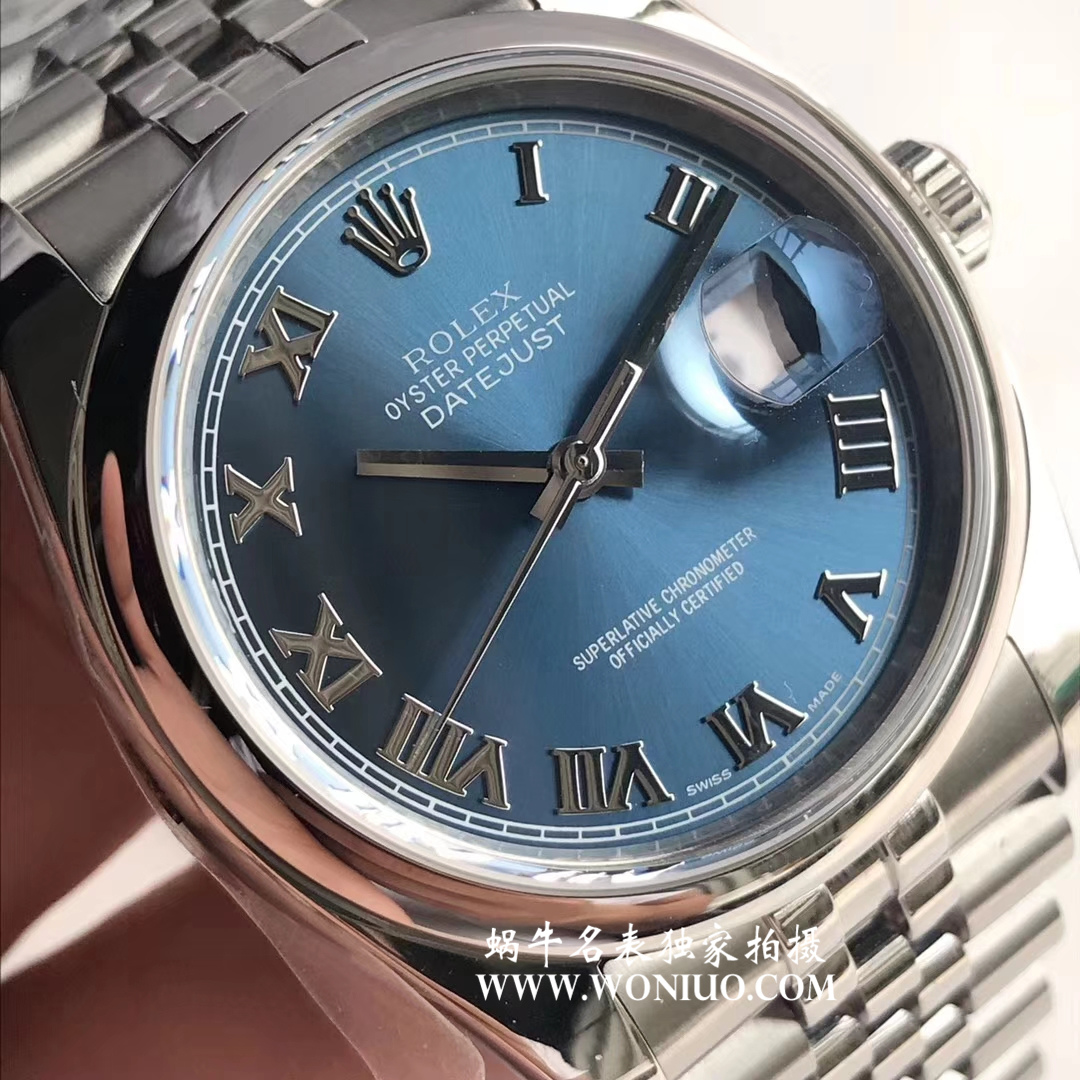 【AR Perfect  High quality  Replica 表】 Rolex   Datejust 36系列116200-72600蓝盘 wrist watches  / RBD203