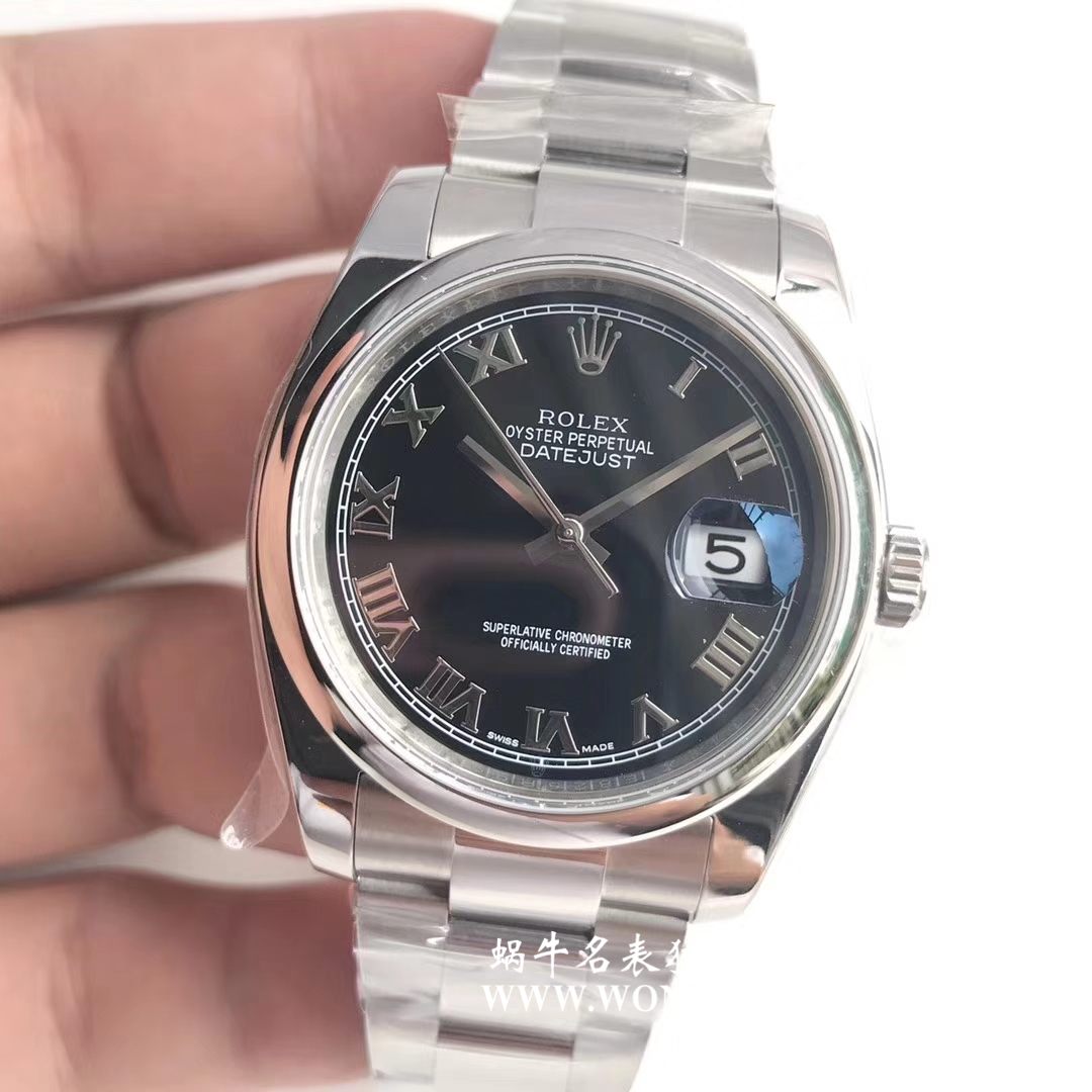 【AR Perfect  High quality  Replica 表】 Rolex   Datejust 36系列116200-72600蓝盘 wrist watches  / RBD203