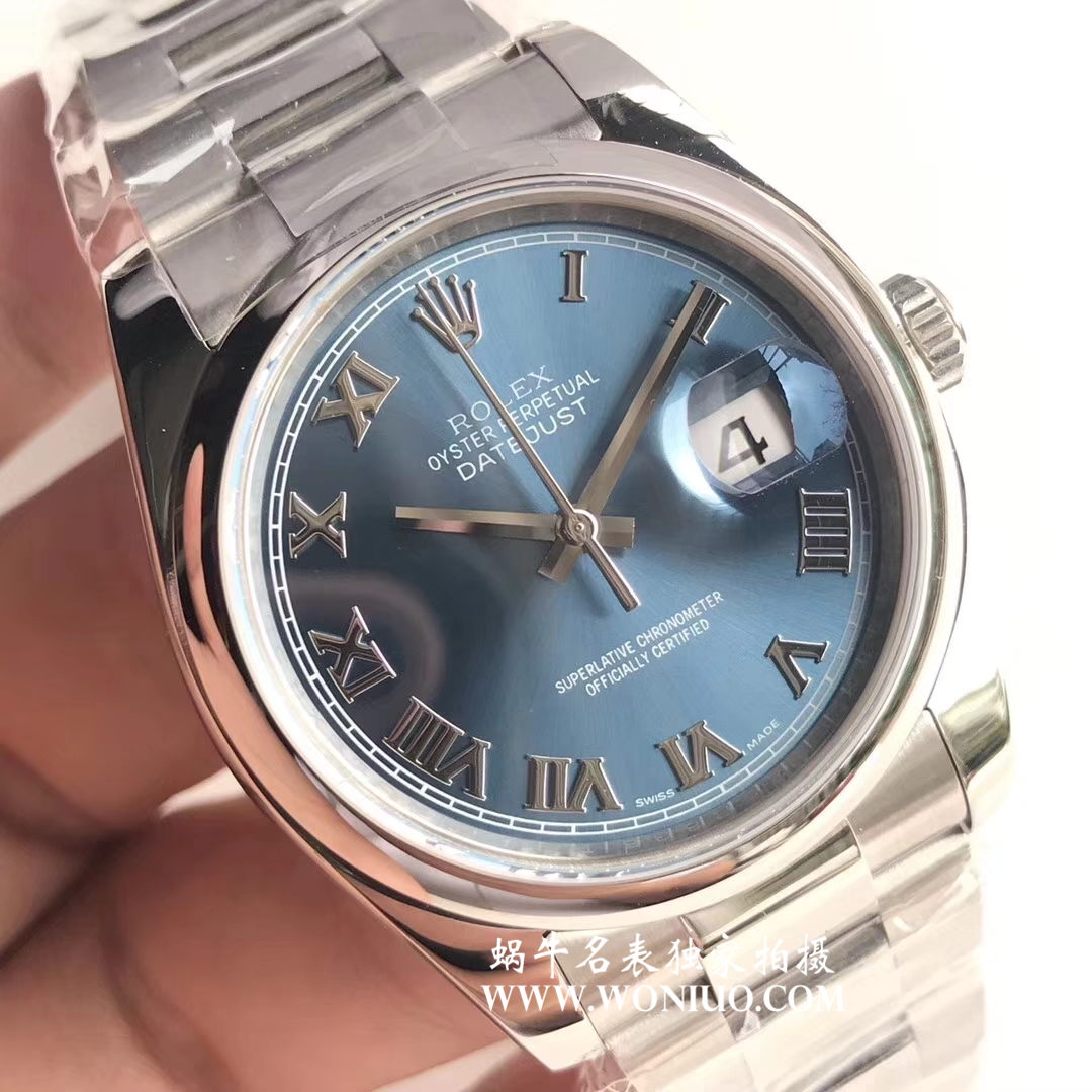 【AR Perfect  High quality  Replica 表】 Rolex   Datejust 36系列116200-72600蓝盘 wrist watches  / RBD203