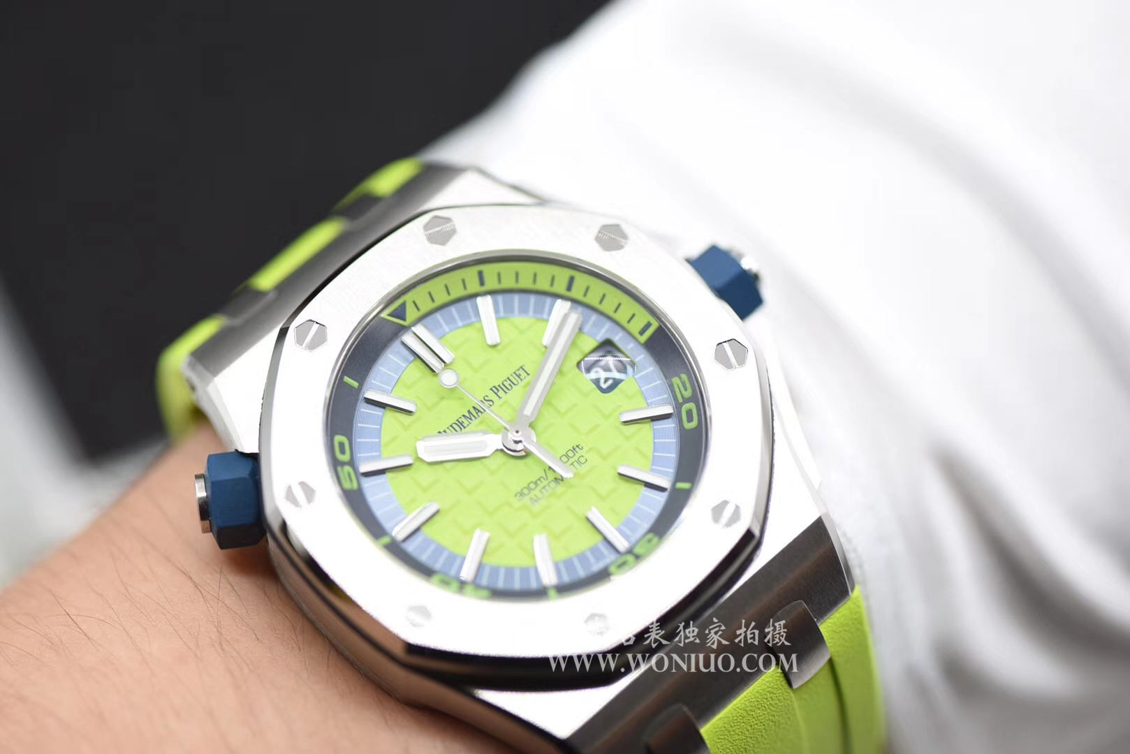 【JF Factory  Perfect   Replica Watches 】Audemars Piguet  Royal Oak Offshore 系列15710ST.OO.A038CA.01 wrist watches  / AP025
