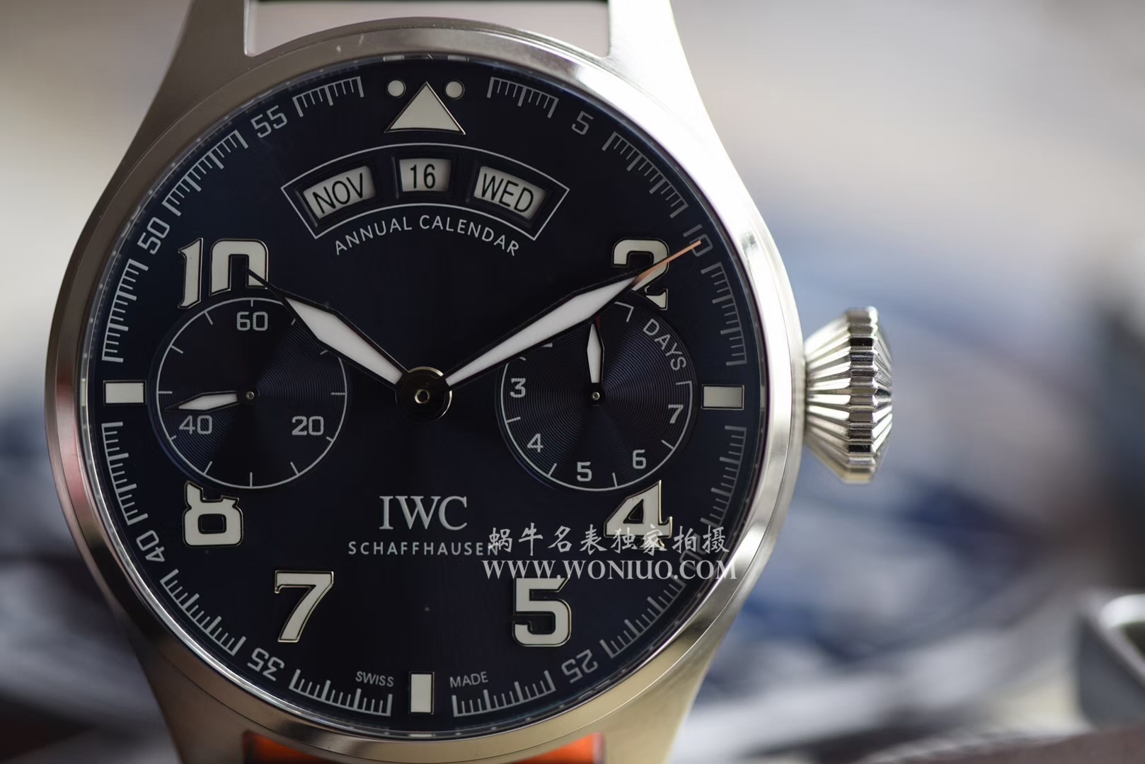 【YL Perfect  High quality  Replica Watches 】IWC IWC 表 大型飞行员年历 wrist watches “小王子”特别版系列IW502703 wrist watches (小王子) / WG297