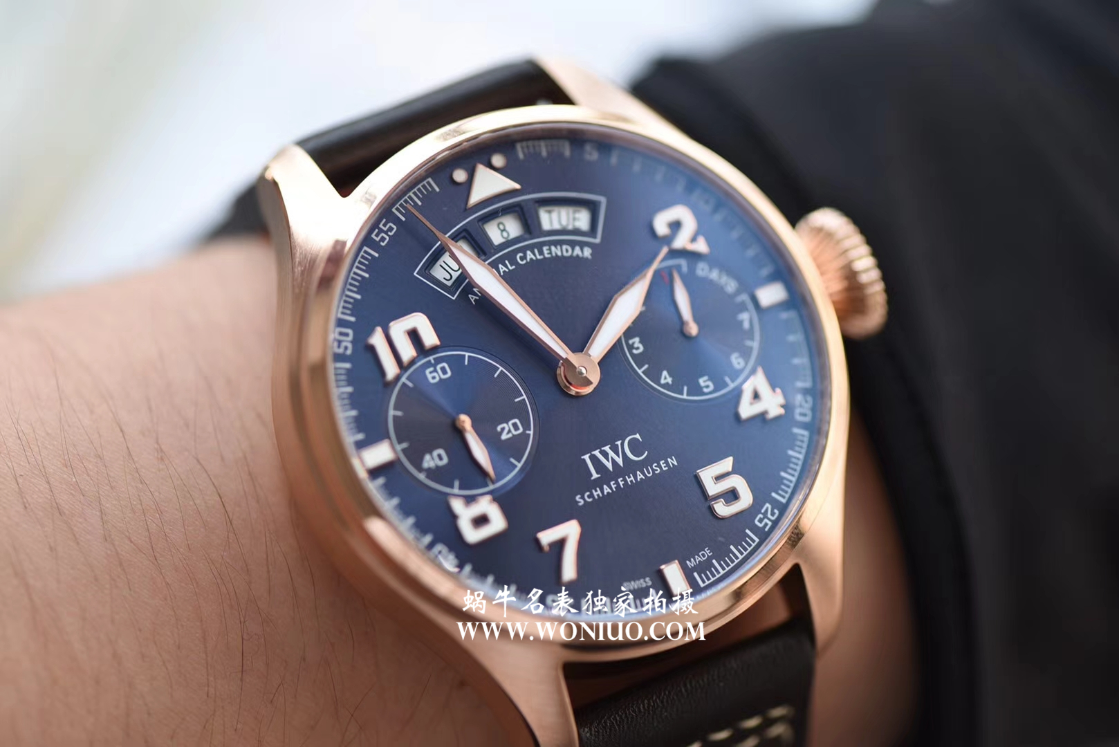 【YL Perfect  High quality  Replica Watches 】IWC IWC 大型飞行员年历 wrist watches “小王子”特别版系列 IW502701 wrist watches  / WG270