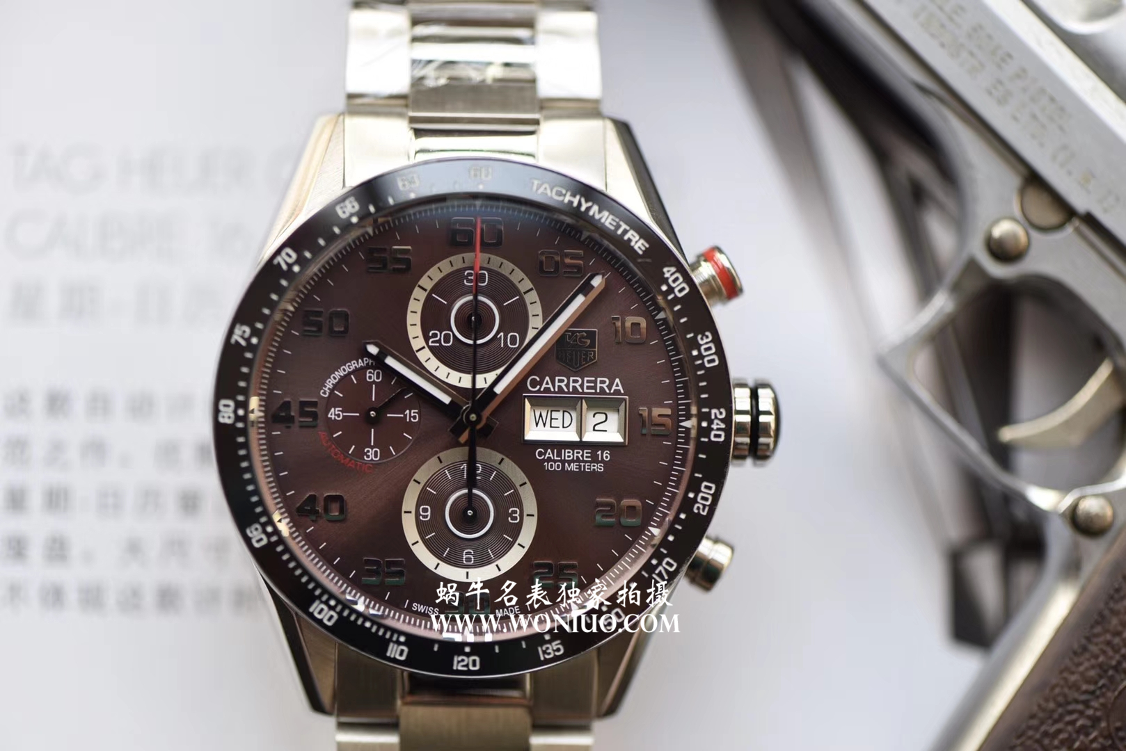 【V6 Perfect  High quality  Replica Watches 】 TAG Heuer CALIBRE 16  Day-Date 自动计时码表系列CV2A10.BA0796、CV2A1S.FC6236 wrist watches  / TG058