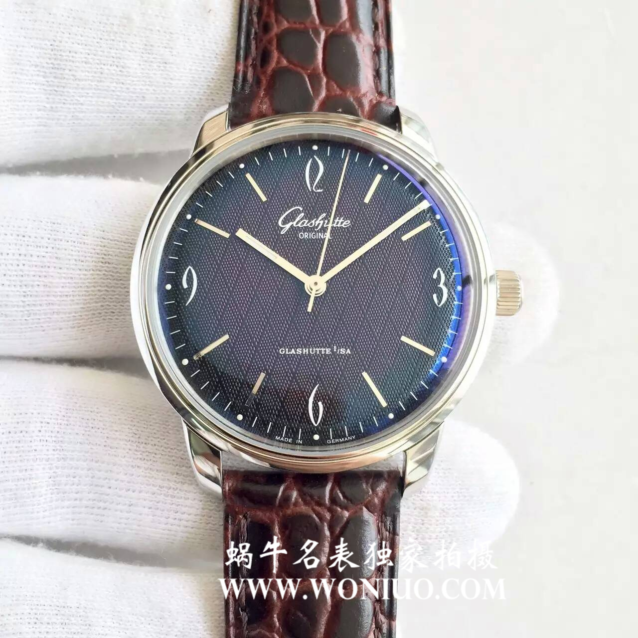 【YL Factory 出品】glashuette original原创 Replica Copy 20世纪复古系列1-39-52-10-02-01 wrist watches  / GLA030