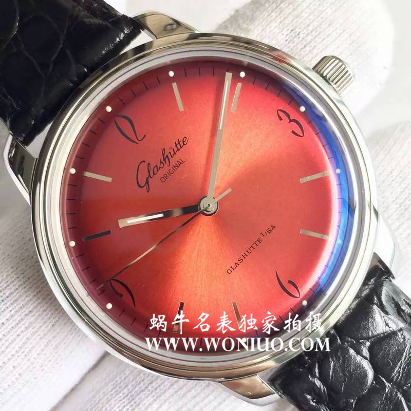 【YL Factory 出品】glashuette original原创 Replica Copy 20世纪复古系列1-39-52-07-02-01男士机械 Watches  / GLA028