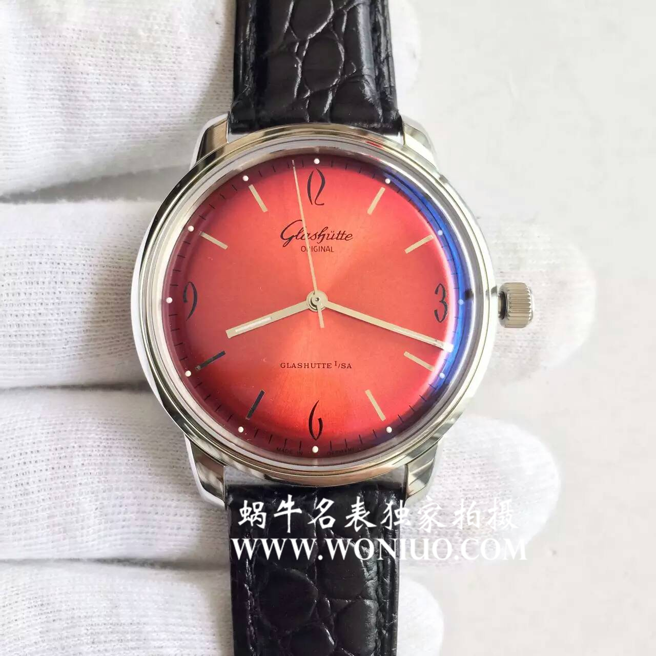 【YL Factory 出品】glashuette original原创 Replica Copy 20世纪复古系列1-39-52-07-02-01男士机械 Watches  / GLA028