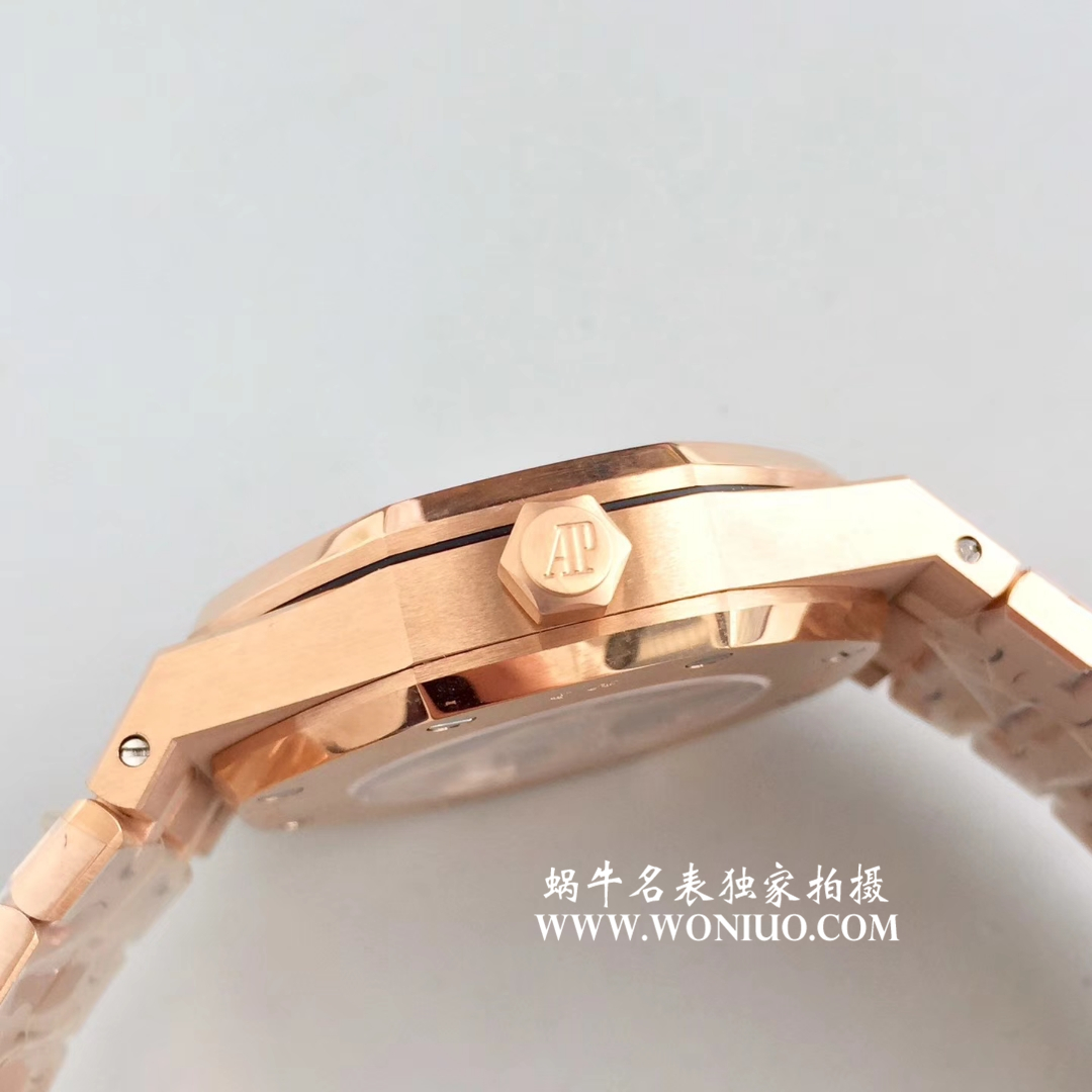 【 Video analysis JF Perfect  High quality  Replica Watches 】Audemars Piguet 皇家橡树双摆轮镂空系列15407ST.OO.1220ST.01 wrist watches  / APBD131