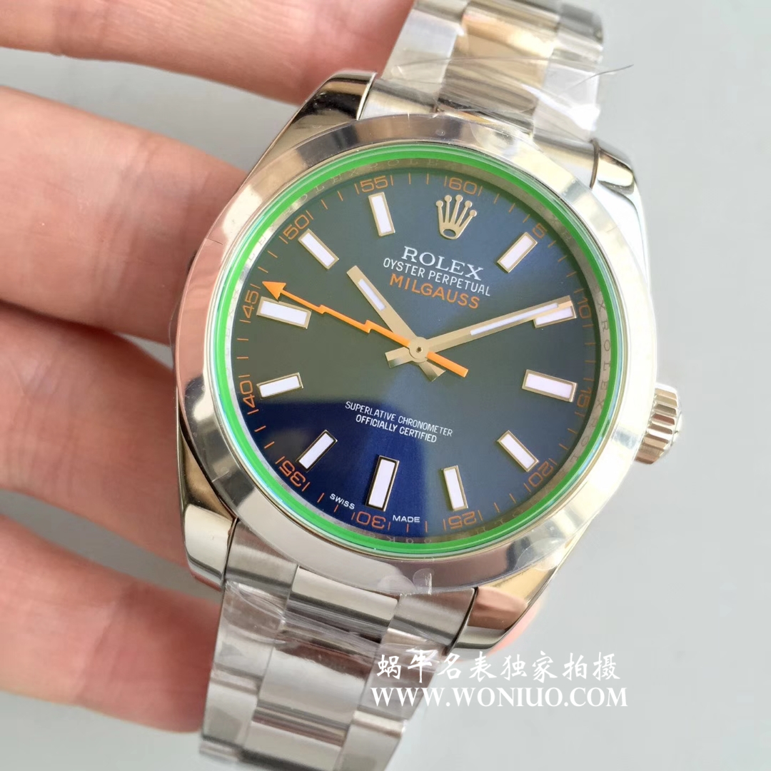 【AR Perfect  High quality  Replica Watches 】 Rolex 116400-GV-72400蓝盘 wrist watches 《蓝色闪电》116400-GV-72400黑盘 wrist watches 《黑色闪电》 / R206