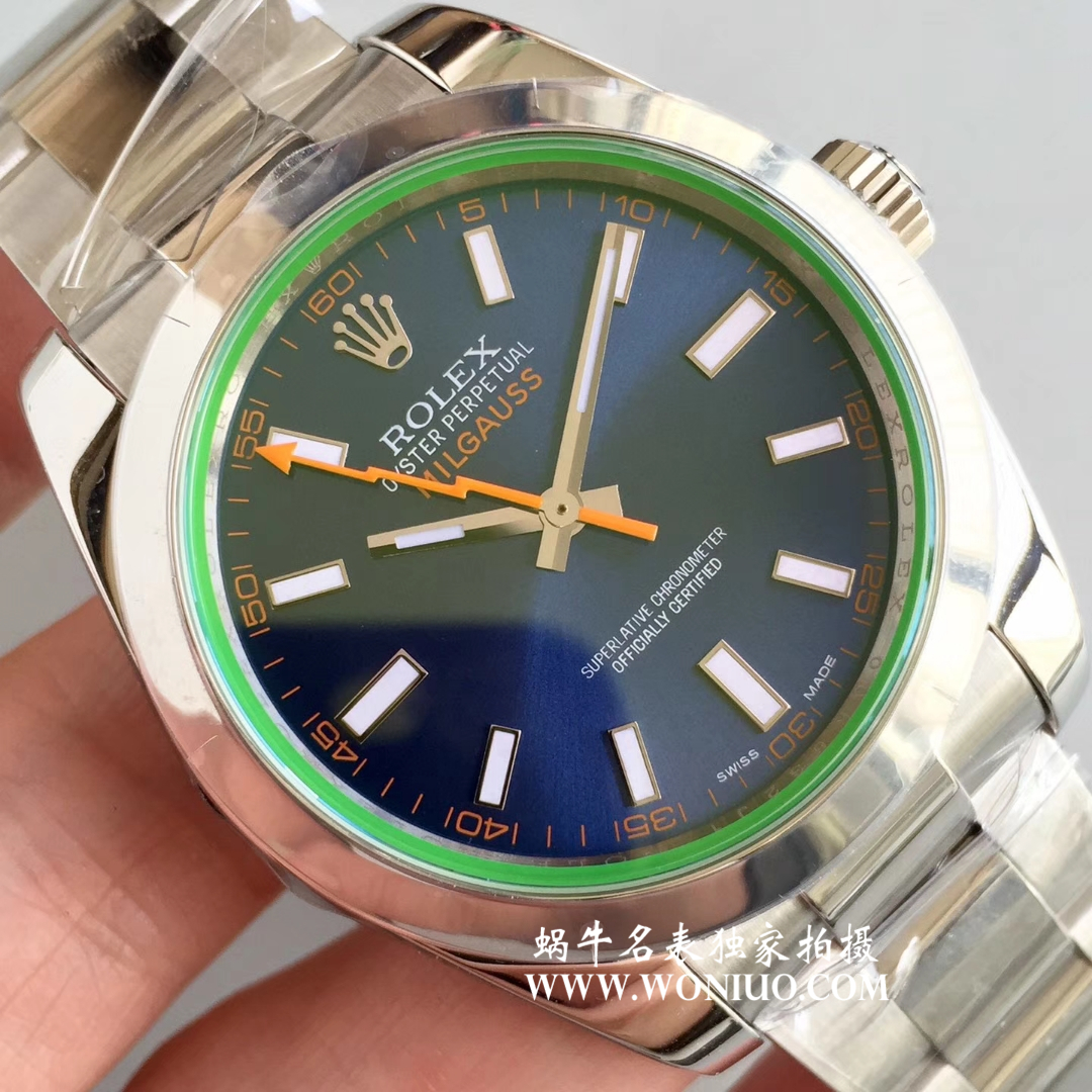 【AR Perfect  High quality  Replica Watches 】 Rolex 116400-GV-72400蓝盘 wrist watches 《蓝色闪电》116400-GV-72400黑盘 wrist watches 《黑色闪电》 / R206