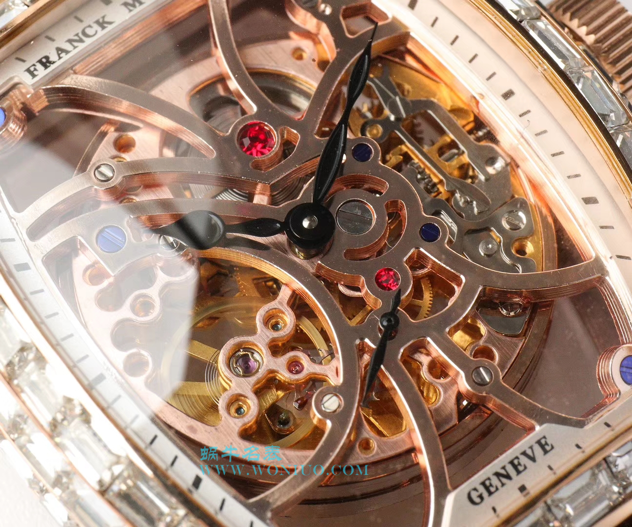【UF Perfect  High quality  Replica Watches 】 Franck Muller MEN'S COLLECTION系列8880  新品珍藏版方钻新款 / FL025
