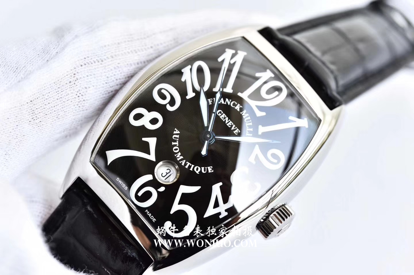 【GF Perfect  High quality  Replica Watches 】 Franck Muller CASABLANCA系列8880 C DT 黑盘 wrist watches  / FL23