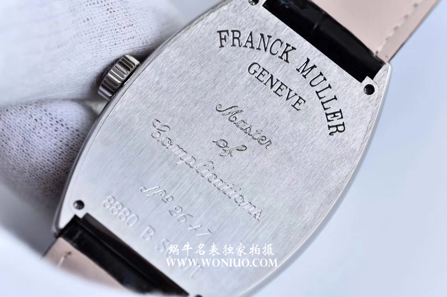 【GF Perfect  High quality  Replica Watches 】 Franck Muller CASABLANCA系列8880 C DT 黑盘 wrist watches  / FL23