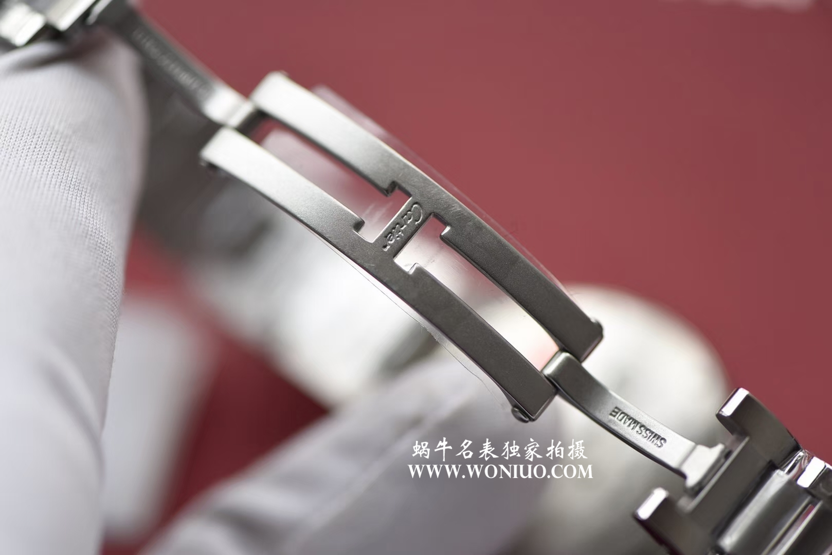 最高版本V6 Factory  Cartier  蓝气球33mm贝壳面石英款认准V6独家对版瑞士157 Movement  / K148