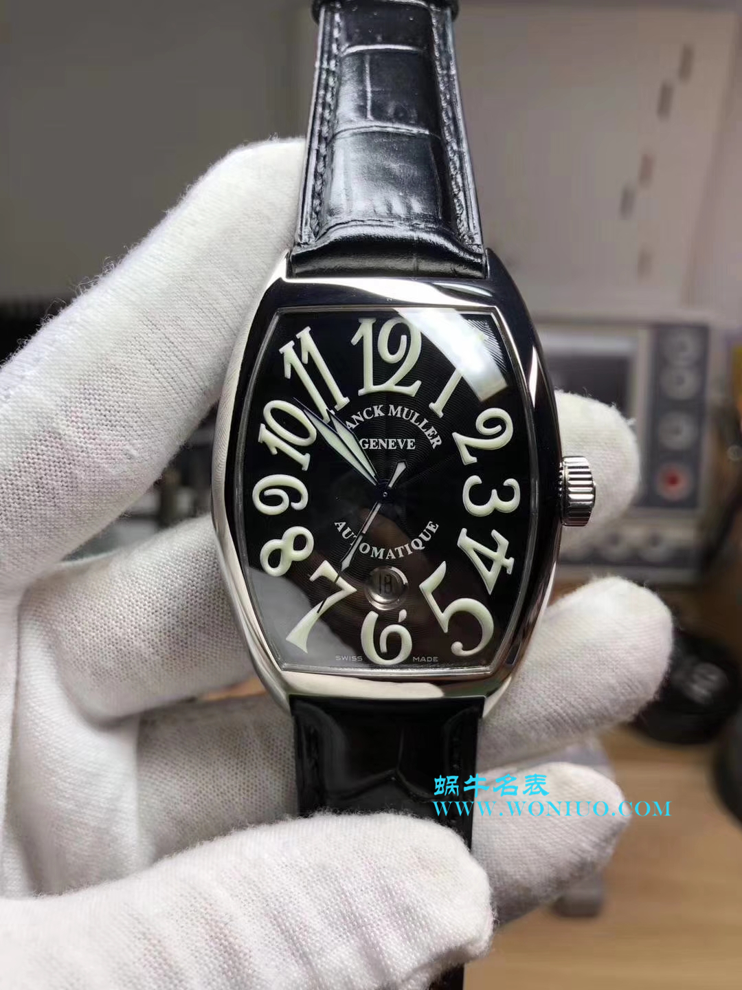 【GF Perfect  High quality  Replica Watches 】 Franck Muller CASABLANCA系列8880 C DT 黑盘 wrist watches  / FL23