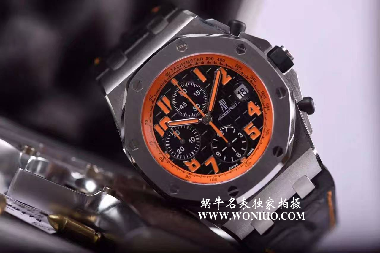 【JF Factory  High quality  Copy  Watches 】Audemars Piguet  Royal Oak Offshore 系列《橙色火焰“火山”》26170ST.OO.D101CR.01 wrist watches  / APCD049