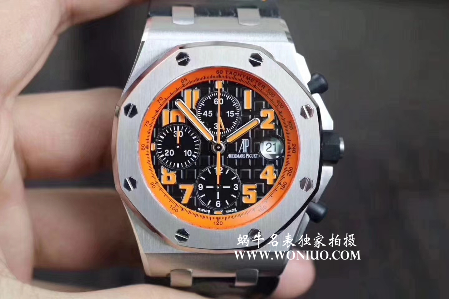 【JF Factory  High quality  Copy  Watches 】Audemars Piguet  Royal Oak Offshore 系列《橙色火焰“火山”》26170ST.OO.D101CR.01 wrist watches  / APCD049