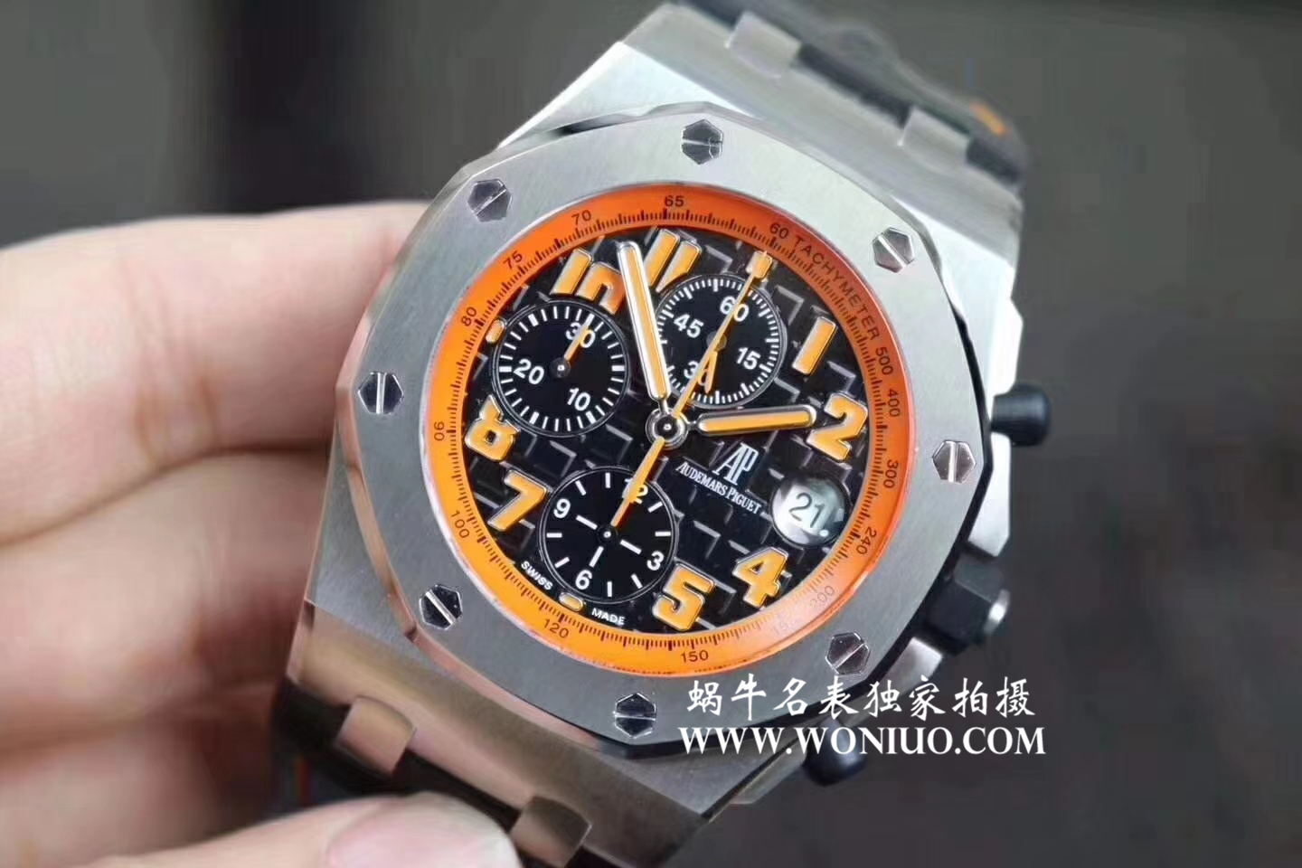 【JF Factory  High quality  Copy  Watches 】Audemars Piguet  Royal Oak Offshore 系列《橙色火焰“火山”》26170ST.OO.D101CR.01 wrist watches  / APCD049