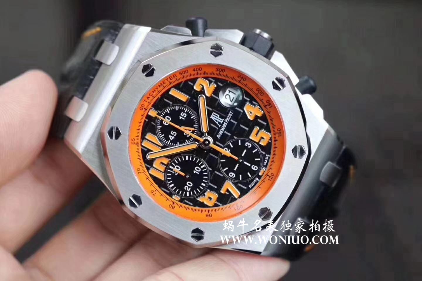【JF Factory  High quality  Copy  Watches 】Audemars Piguet  Royal Oak Offshore 系列《橙色火焰“火山”》26170ST.OO.D101CR.01 wrist watches  / APCD049