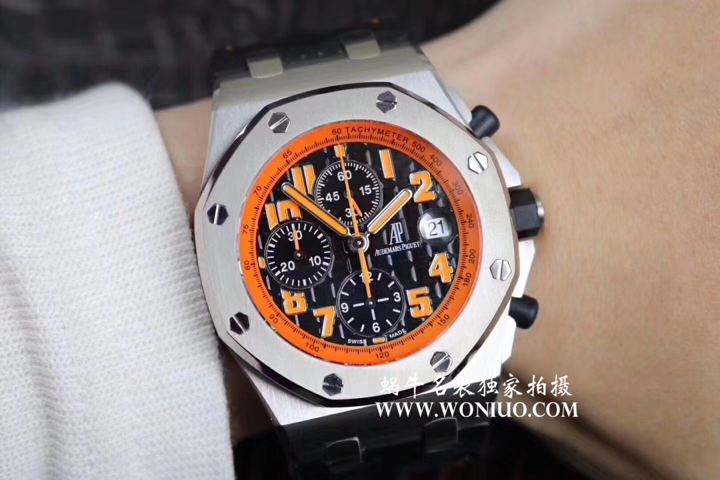 【JF Factory  High quality  Copy  Watches 】Audemars Piguet  Royal Oak Offshore 系列《橙色火焰“火山”》26170ST.OO.D101CR.01 wrist watches  / APCD049