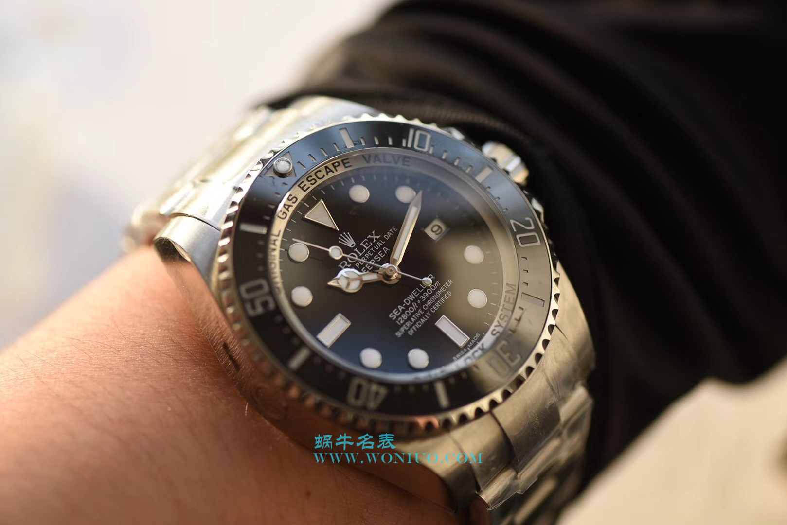 【独家 Video analysis NOOB Factory V7版本 Perfect  High quality  Replica Watches 】 Rolex 海使型系列116660-98210 黑盘 wrist watches (大号 Submariner 王) / R105
